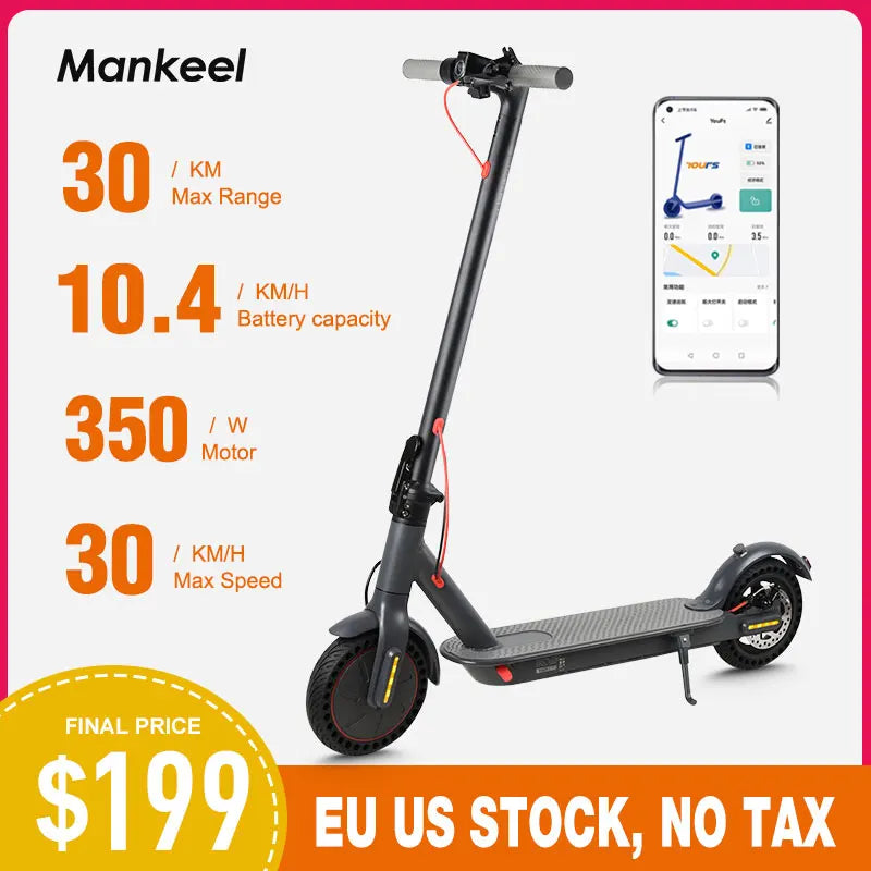 Mankeel MK083 350W Electric Scooter for Adults