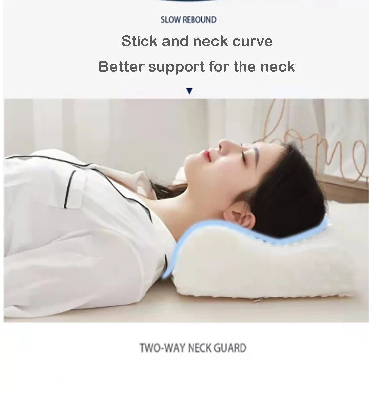 Well Space Memory Cervical Spine Latex Pillow