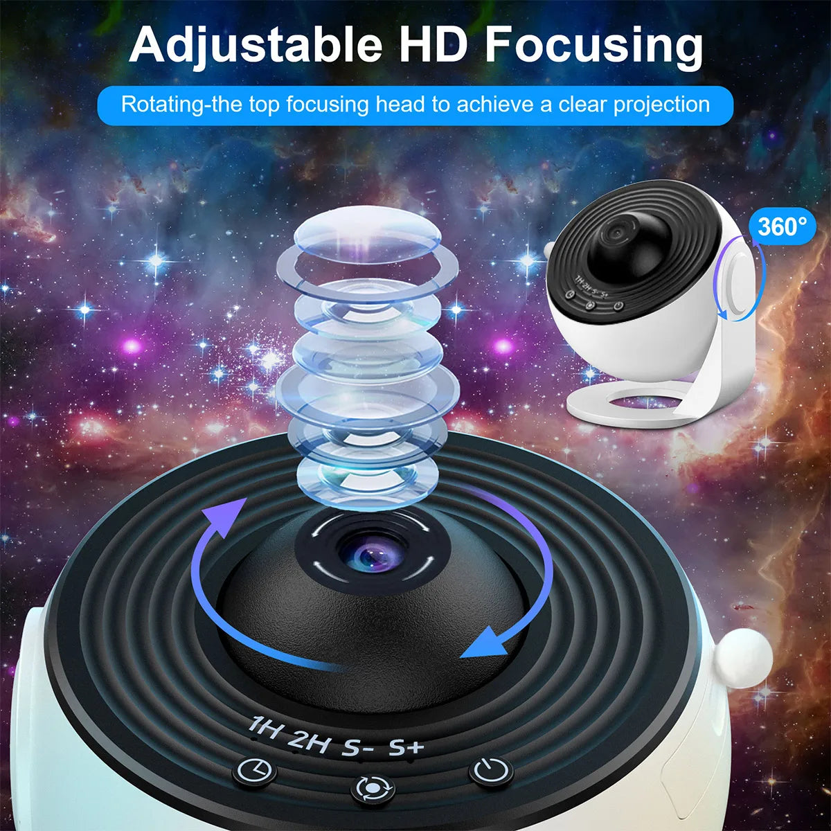 Planetarium Galaxy Projector for Kids/Adults