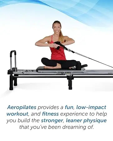 Reformer 266 - Pilates Reformer Workout Machine for Home Gym - Cardio Fitness