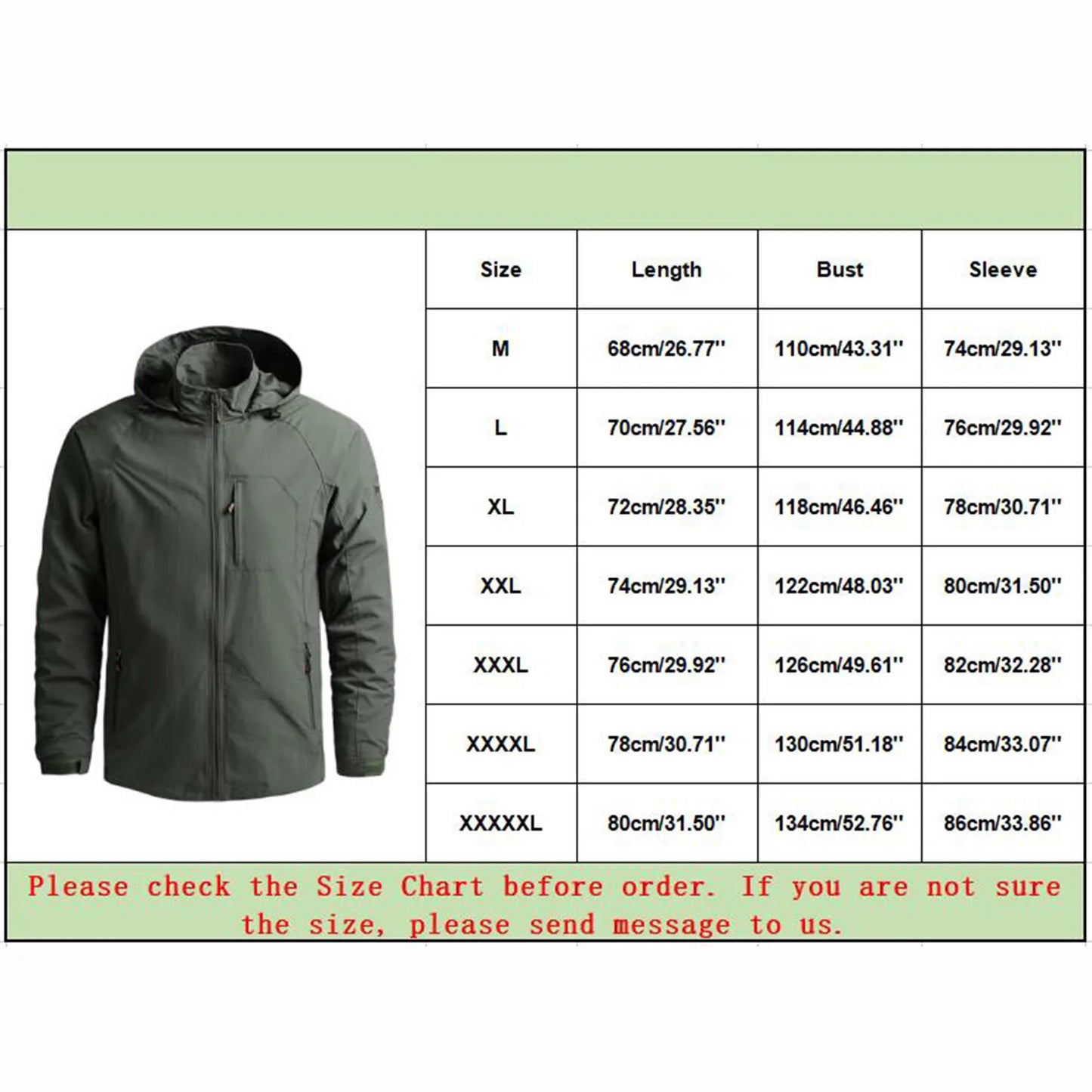 Men Waterproof Outdoor Detachable Windbreaker Tactical Jacket