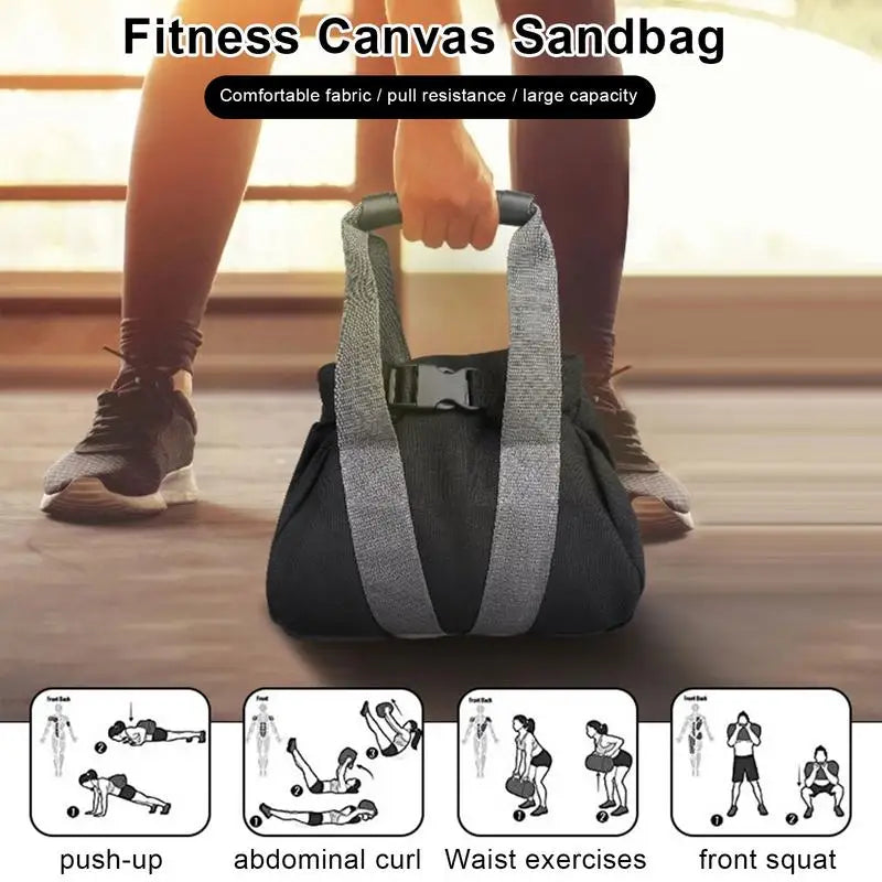 Portable Adjustable Fitness Sandbag Kettlebell