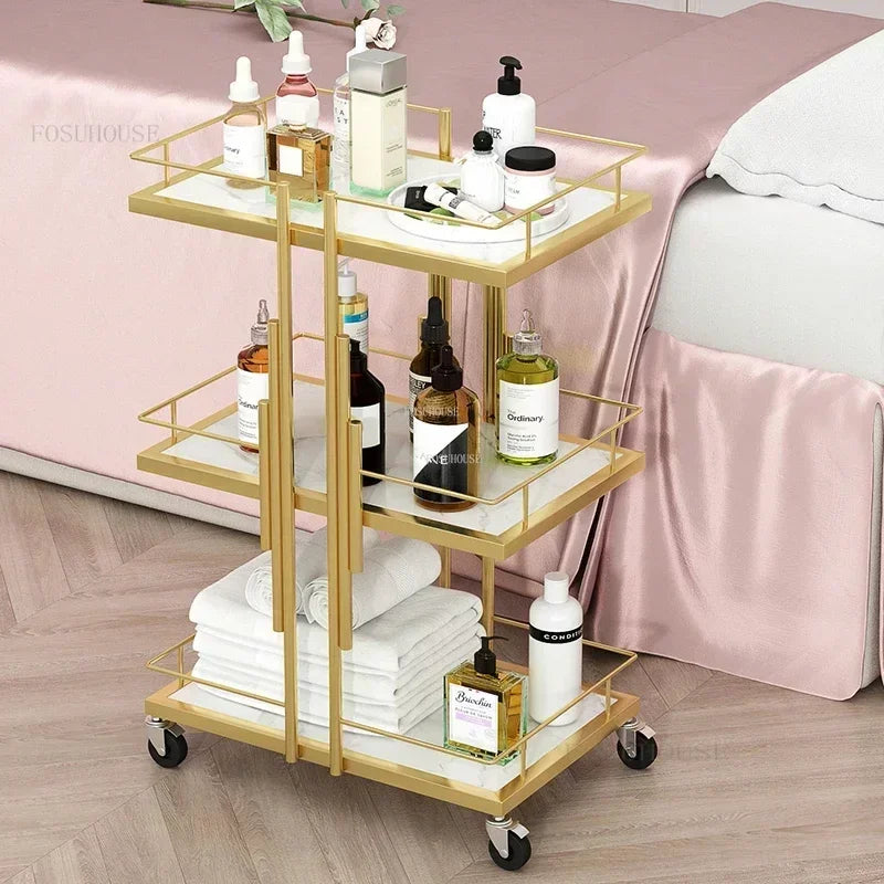 Beauty Salon/Kitchen Cart Storage Rack Trolley